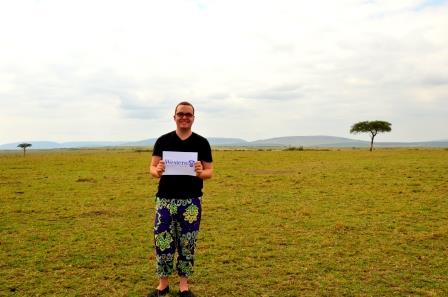 Nick Repping Western in Kenya
