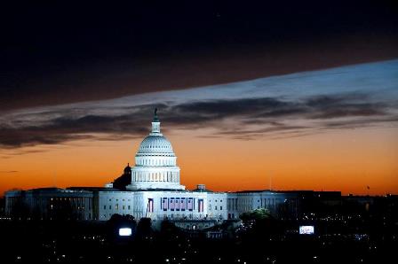 Pre-dawn Inauguration