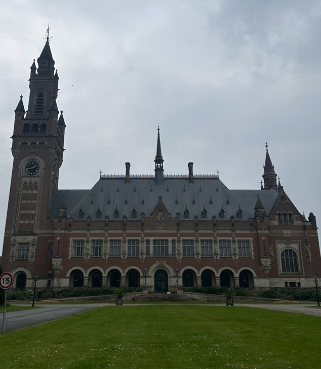 The Peace Palace in the Hague, Netherlands