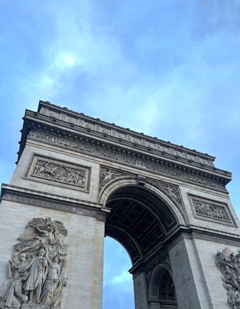 Arc de Triomphe, Paris France 